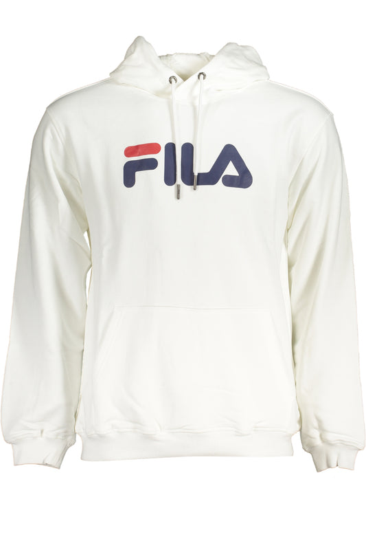 FILA FELPA SENZA ZIP UOMO BIANCO-0