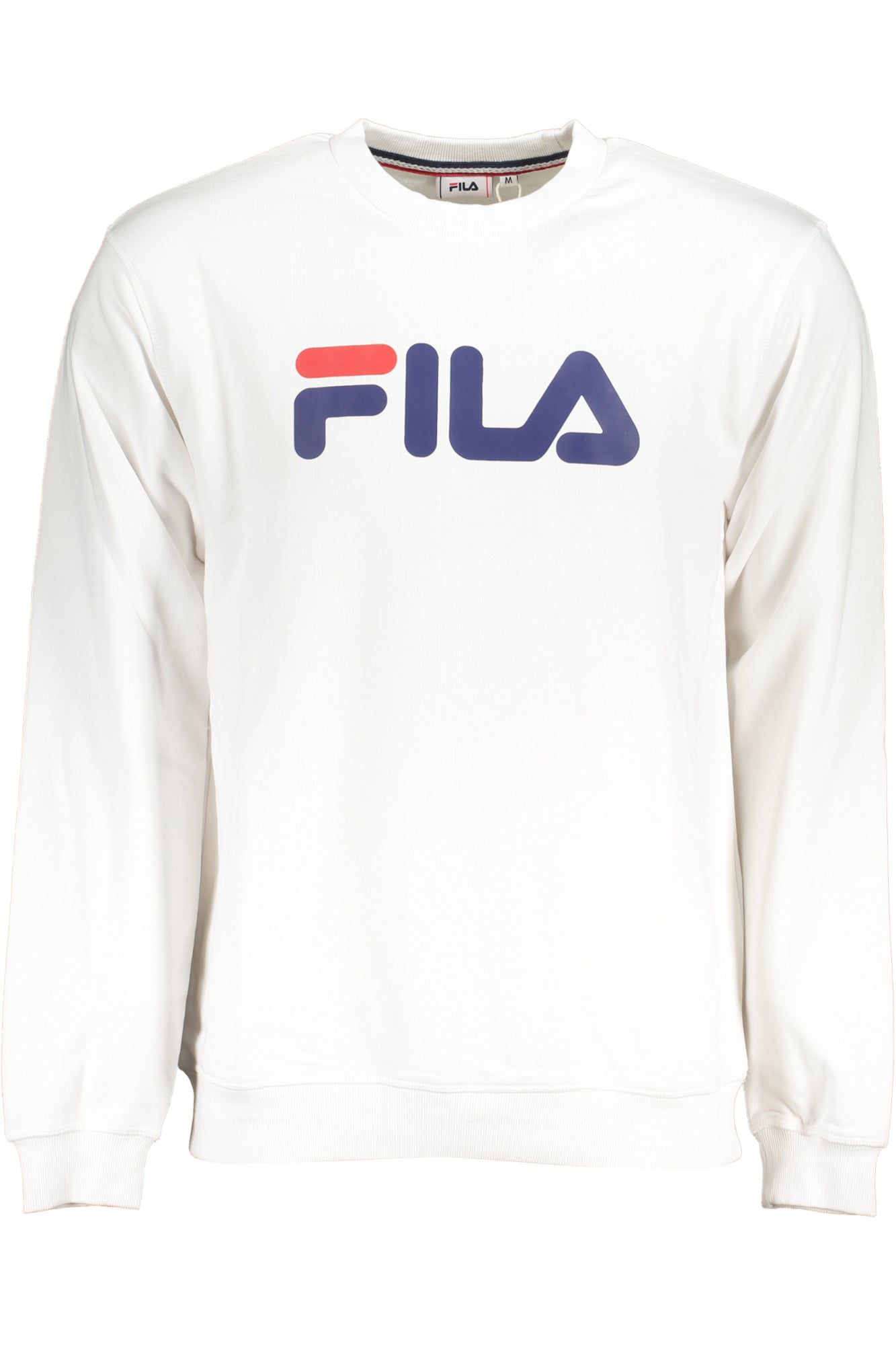 FILA FELPA SENZA ZIP UOMO BIANCO-0