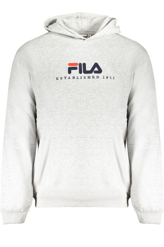 FILA FELPA SENZA ZIP UOMO GRIGIO-0