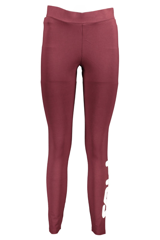 FILA LEGGINS DONNA ROSSO-0