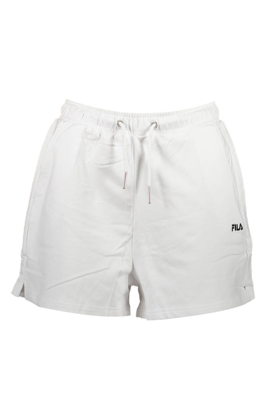 FILA PANTALONE SHORT DONNA BIANCO-0