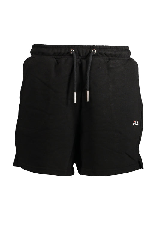 FILA PANTALONE SHORT DONNA NERO-0