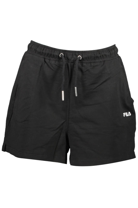 FILA PANTALONE SHORT DONNA NERO-0