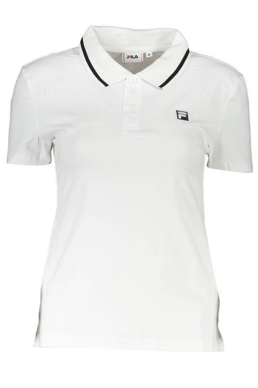 FILA POLO MANICHE CORTE DONNA BIANCO-0