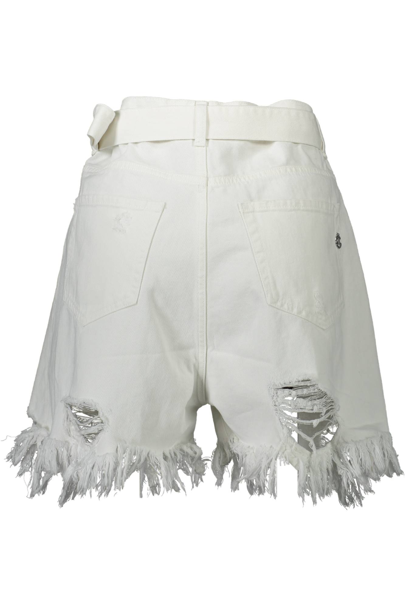 GAELLE PARIS PANTALONE SHORT DONNA BIANCO-1