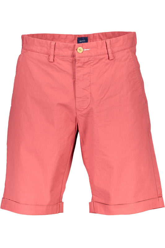 GANT PANTALONE BERMUDA UOMO ROSSO-0