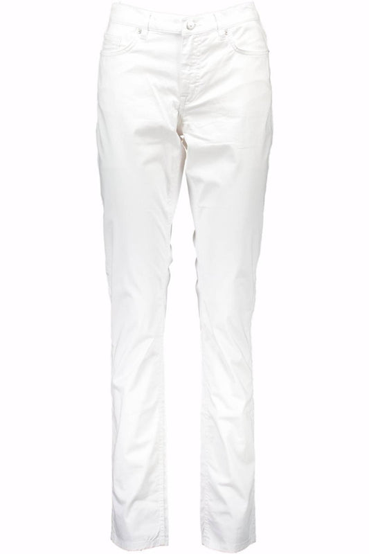 GANT PANTALONE DONNA BIANCO-0