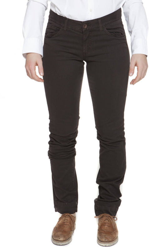 GANT PANTALONE DONNA MARRONE-0