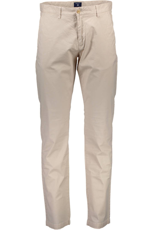 GANT PANTALONE UOMO BEIGE-0