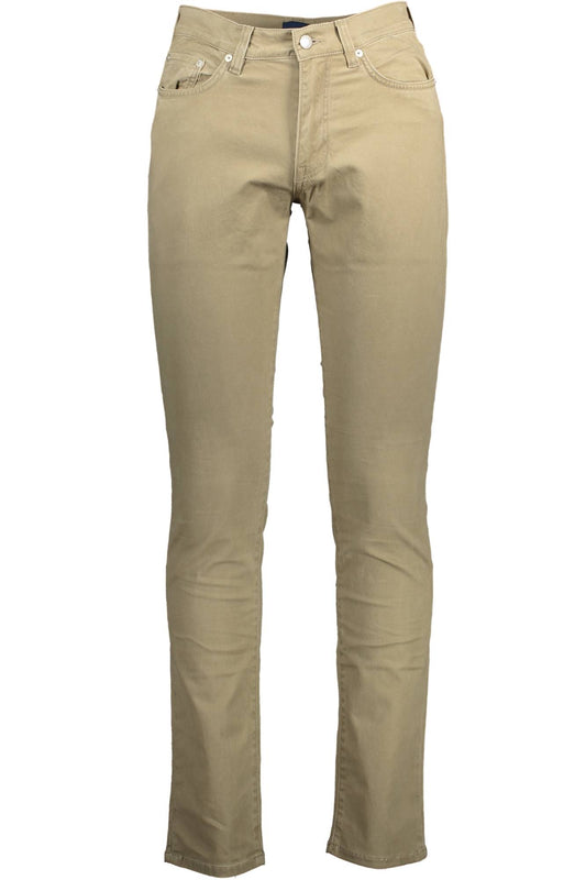 GANT PANTALONE UOMO BEIGE-0