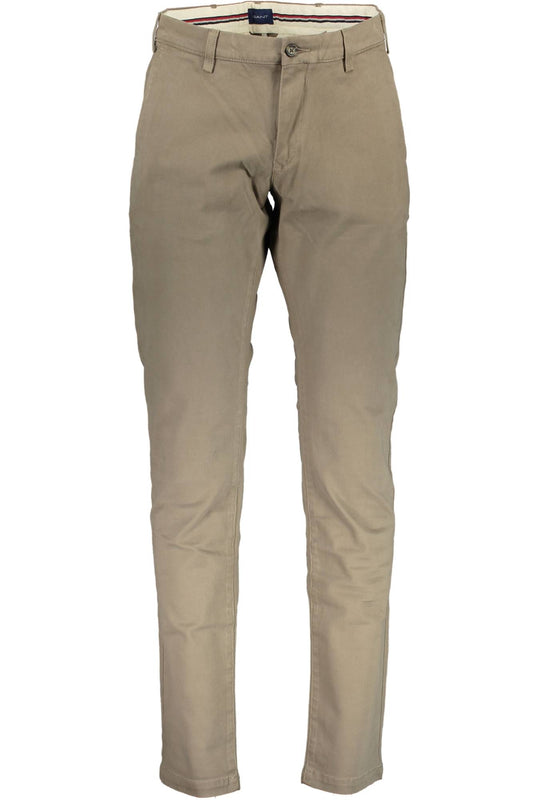 GANT PANTALONE UOMO BEIGE-0