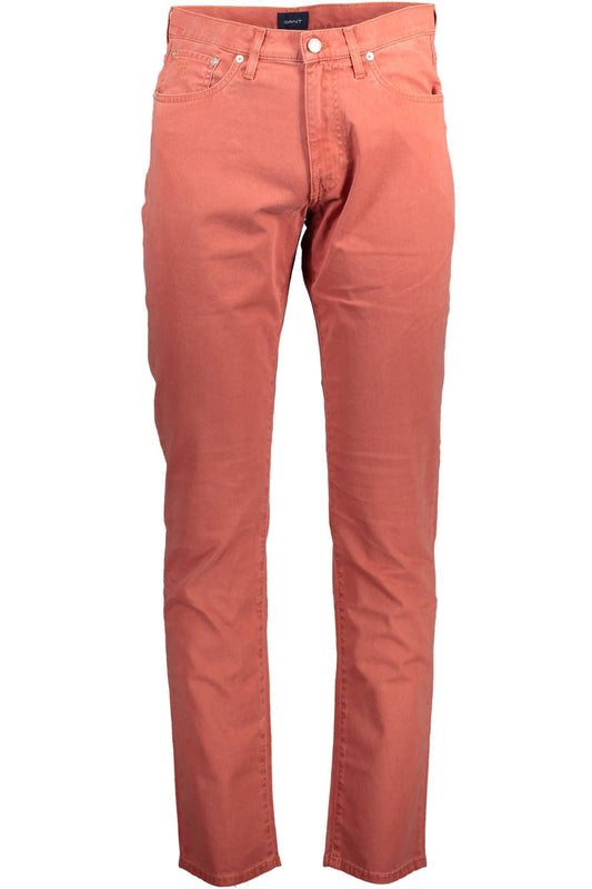 GANT PANTALONE UOMO ROSSO-0