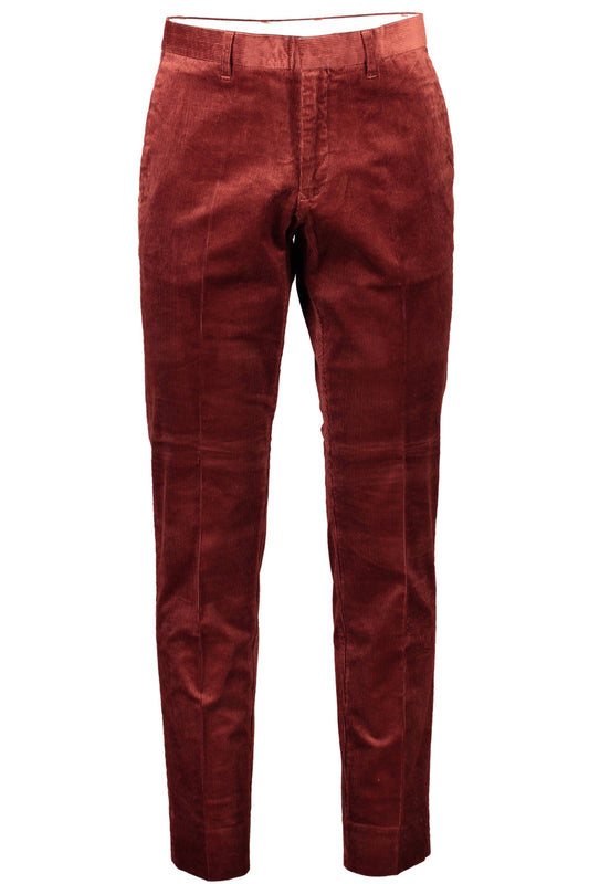 GANT PANTALONE UOMO ROSSO-0