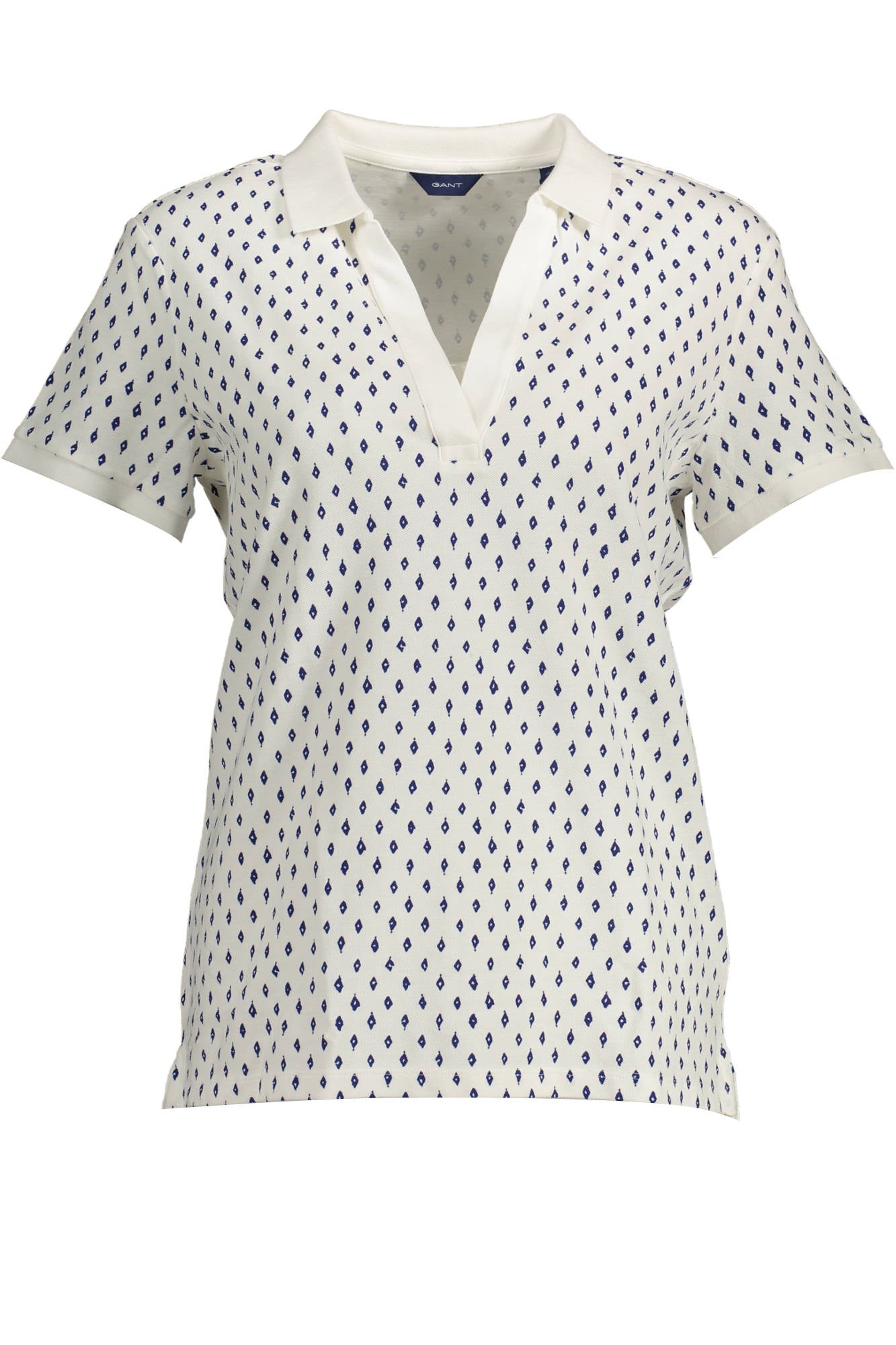 GANT POLO MANICHE CORTE DONNA BIANCO-0