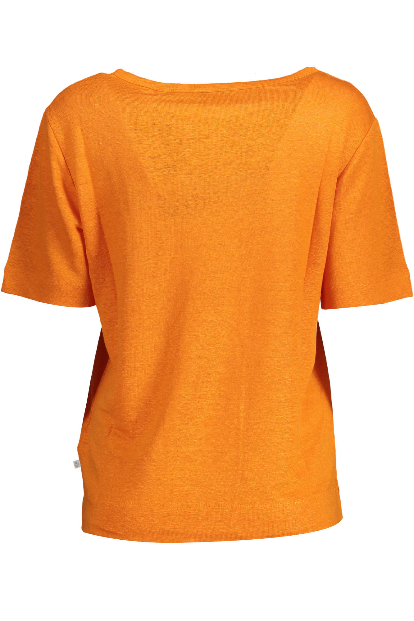 GANT T-SHIRT MANICHE CORTE DONNA ARANCIO-1