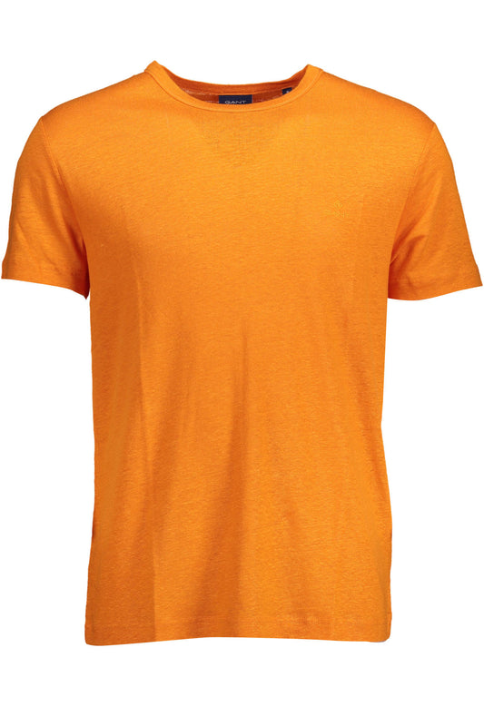 GANT T-SHIRT MANICHE CORTE UOMO ARANCIO-0