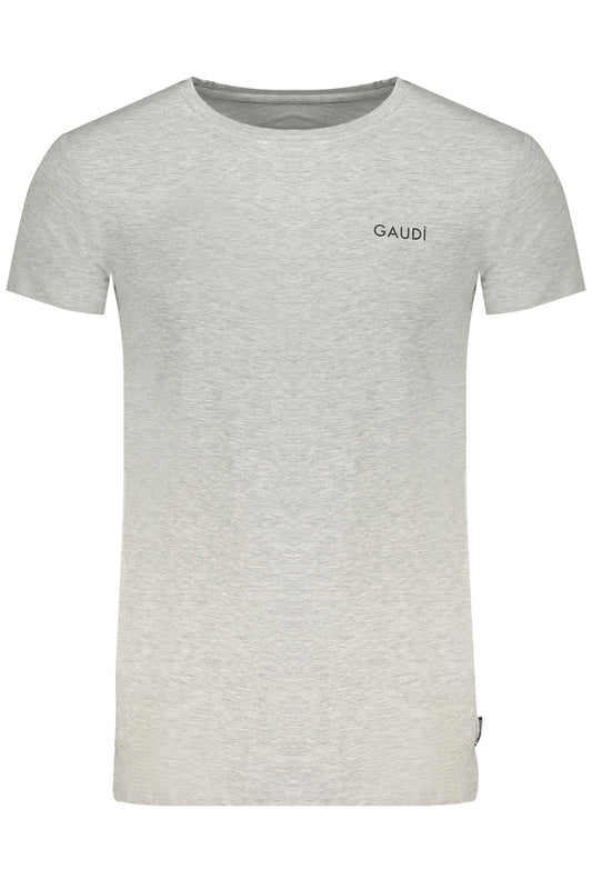 GAUDÌ T-SHIRT MANICHE CORTE UOMO GRIGIO-0