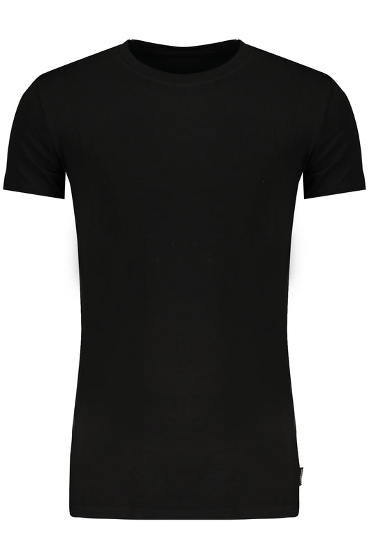 GAUDÌ T-SHIRT MANICHE CORTE UOMO NERO-0