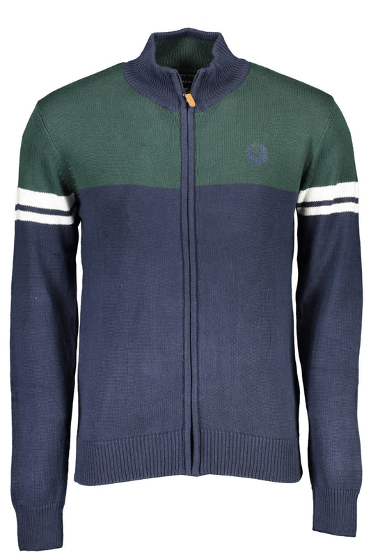 GIAN MARCO VENTURI CARDIGAN UOMO BLU-0