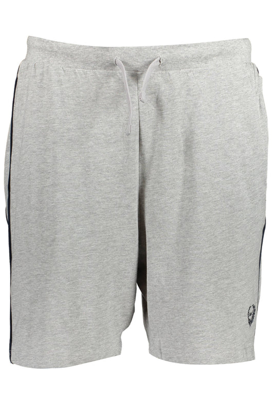 GIAN MARCO VENTURI PANTALONE SHORT UOMO GRIGIO-0