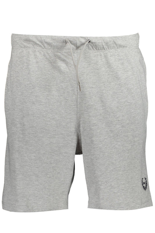 GIAN MARCO VENTURI PANTALONE SHORT UOMO GRIGIO-0