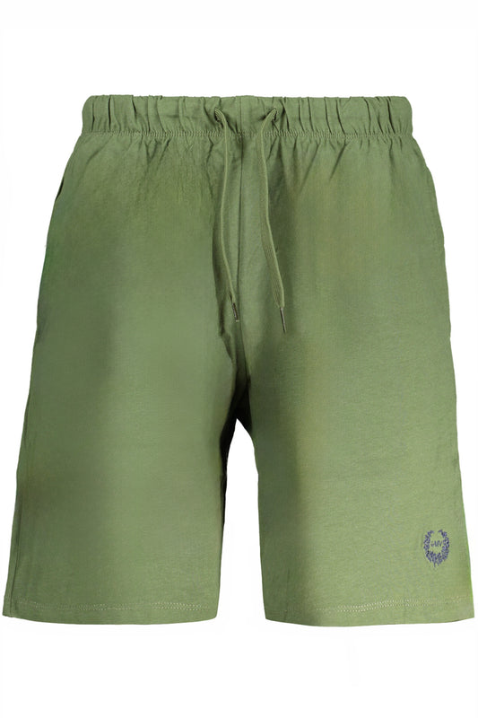 GIAN MARCO VENTURI PANTALONE SHORT UOMO VERDE-0