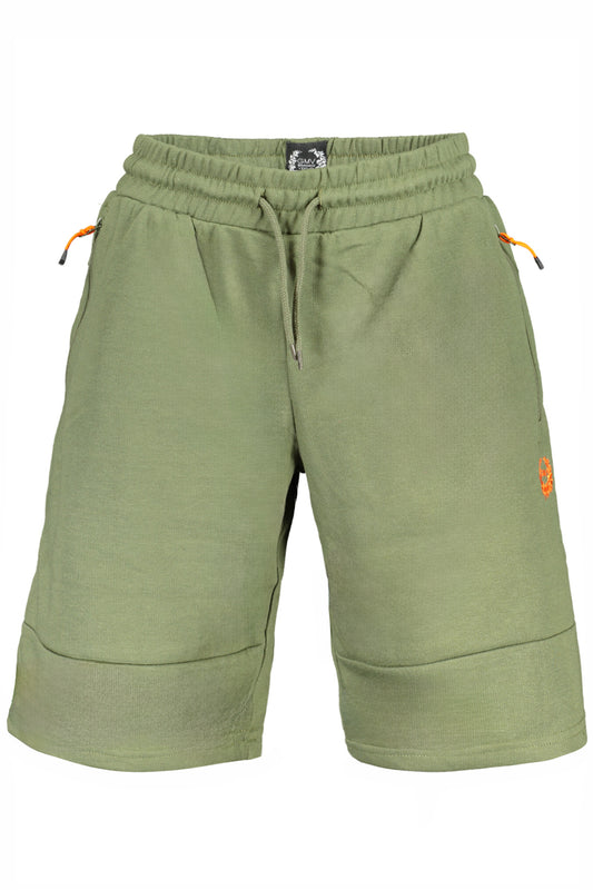 GIAN MARCO VENTURI PANTALONE SHORT UOMO VERDE-0