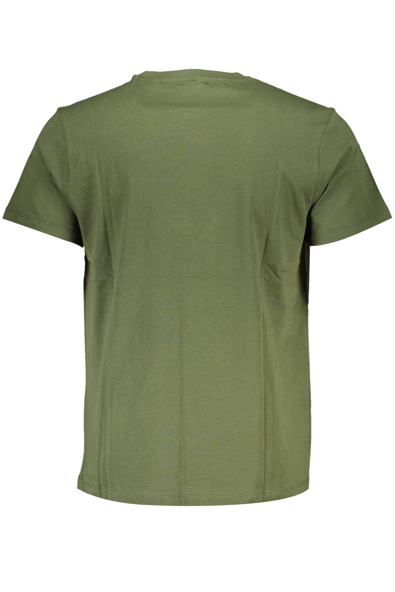 GIAN MARCO VENTURI T-SHIRT MANICHE CORTE UOMO VERDE-1