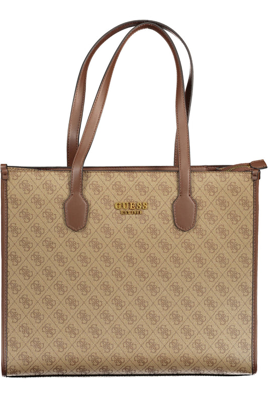 GUESS JEANS BORSA DONNA BEIGE-0