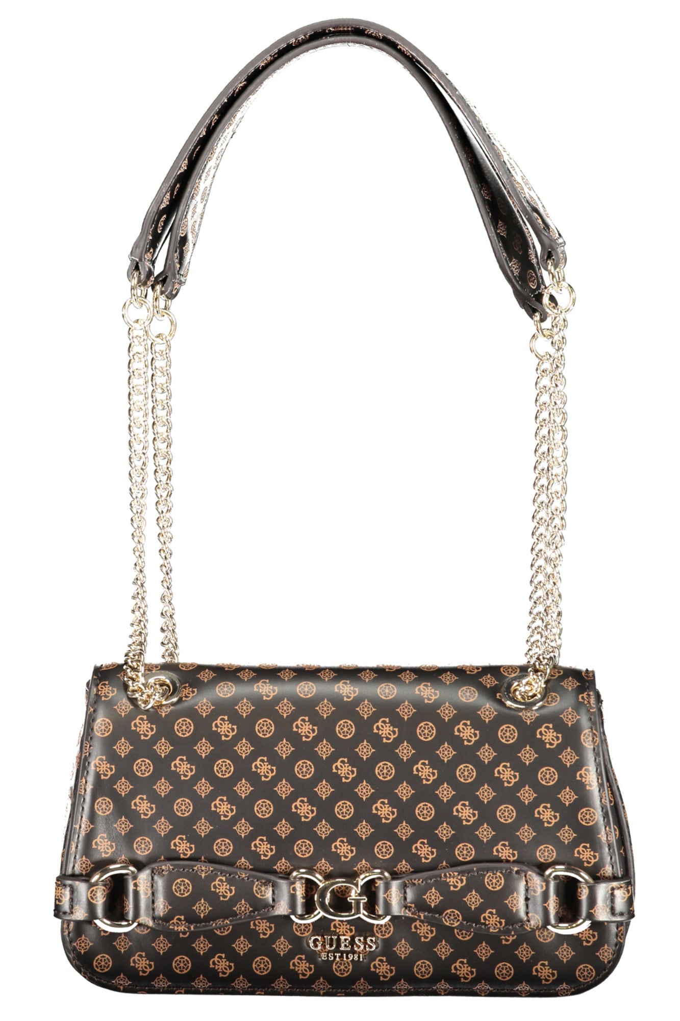 GUESS JEANS BORSA DONNA MARRONE-0