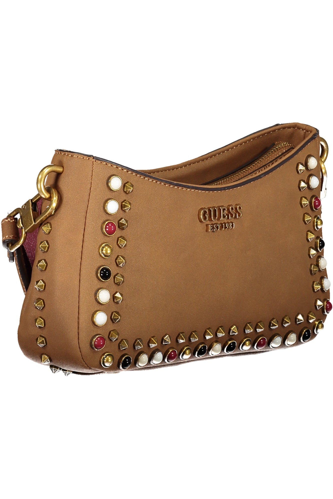 GUESS JEANS BORSA DONNA MARRONE-2