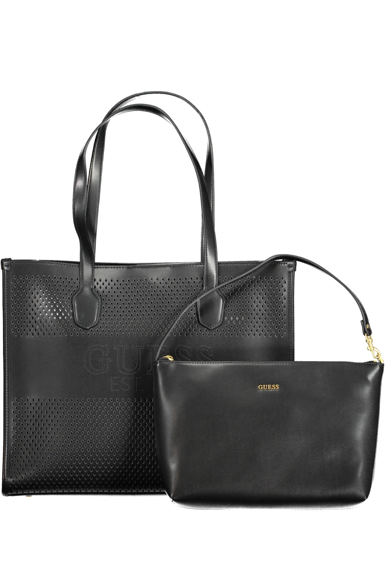 GUESS JEANS BORSA DONNA NERO-2