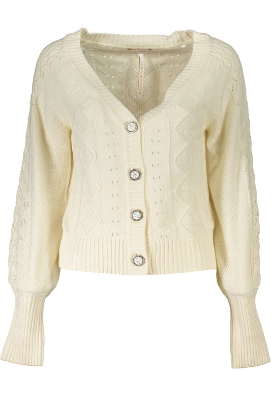 GUESS JEANS CARDIGAN DONNA BIANCO-0