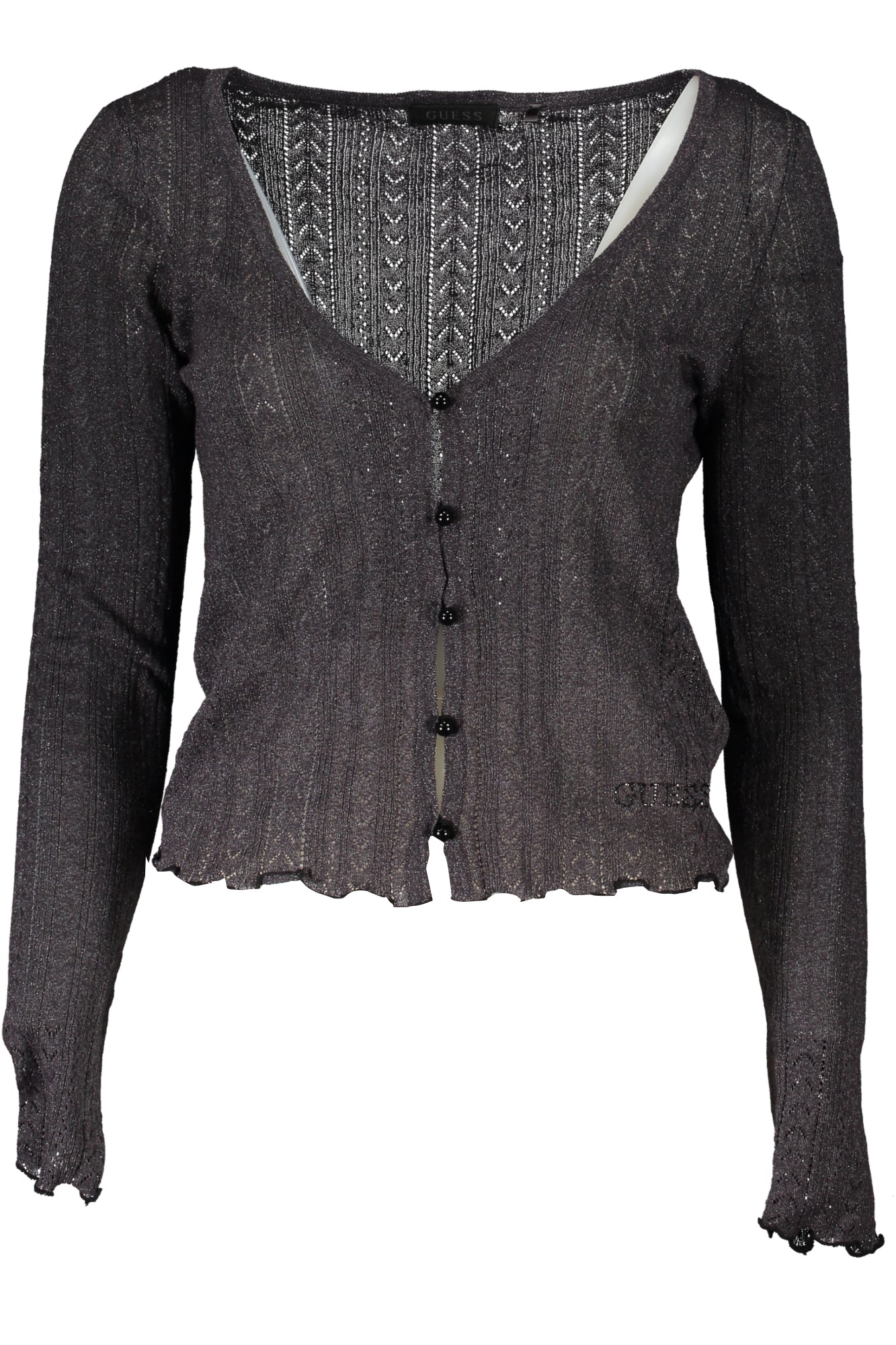 GUESS JEANS CARDIGAN DONNA GRIGIO-0