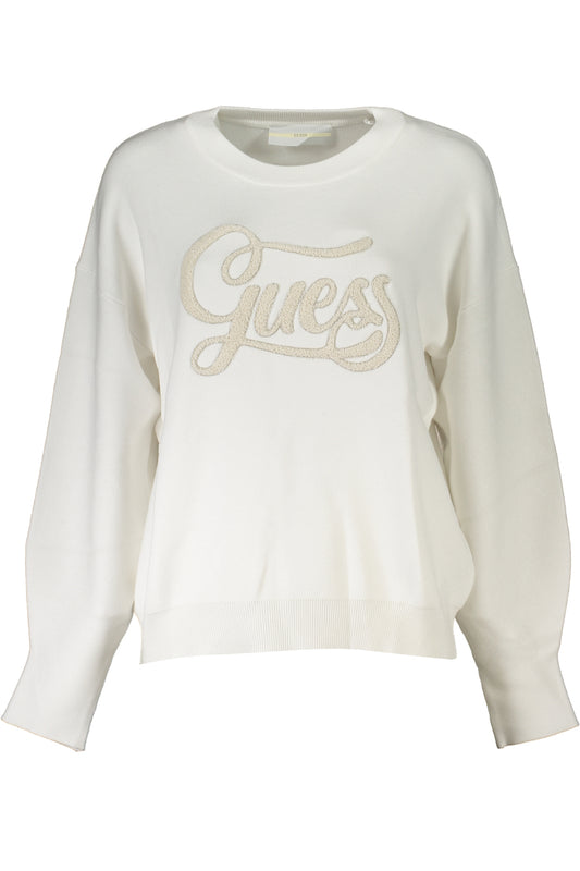 GUESS JEANS MAGLIA DONNA BIANCO-0