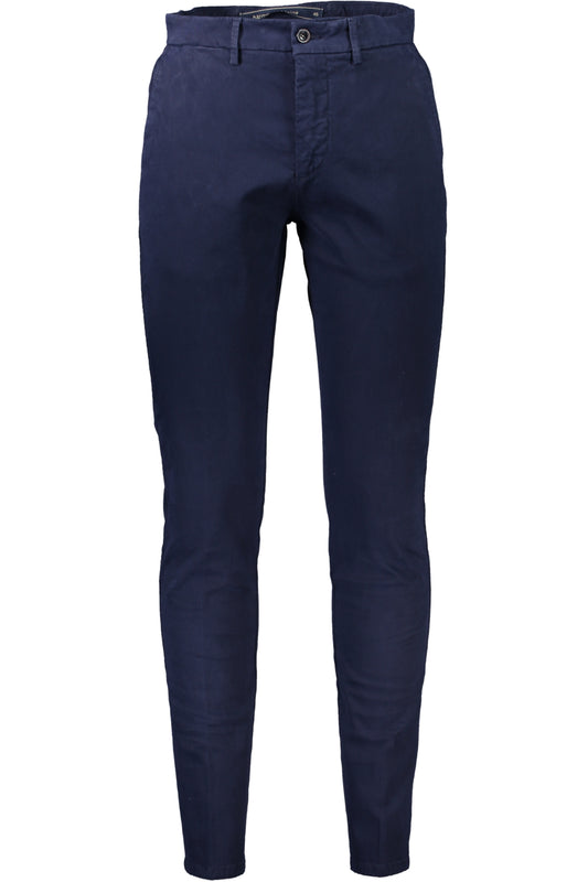 HARMONT & BLAINE PANTALONE UOMO BLU-0