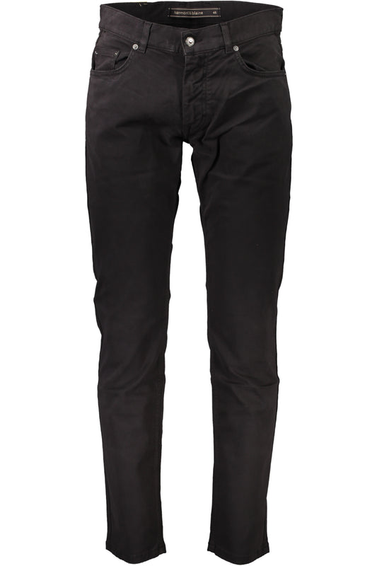 HARMONT & BLAINE PANTALONE UOMO NERO-0