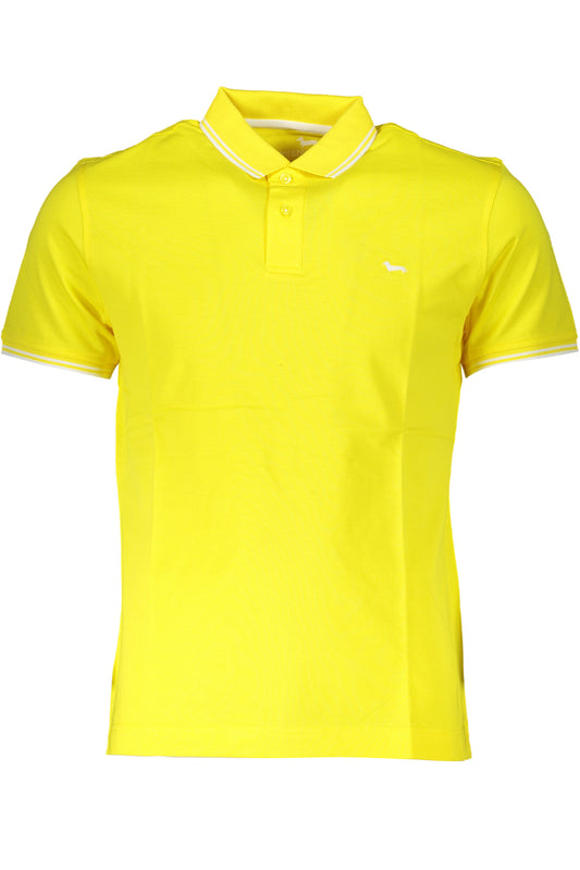 HARMONT & BLAINE POLO MANICHE CORTE UOMO GIALLO-0