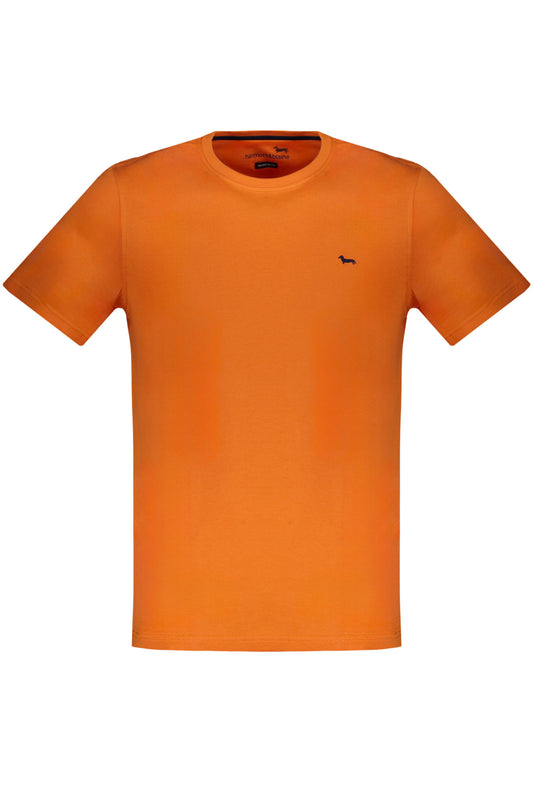 HARMONT & BLAINE T-SHIRT MANICHE CORTE UOMO ARANCIO-0