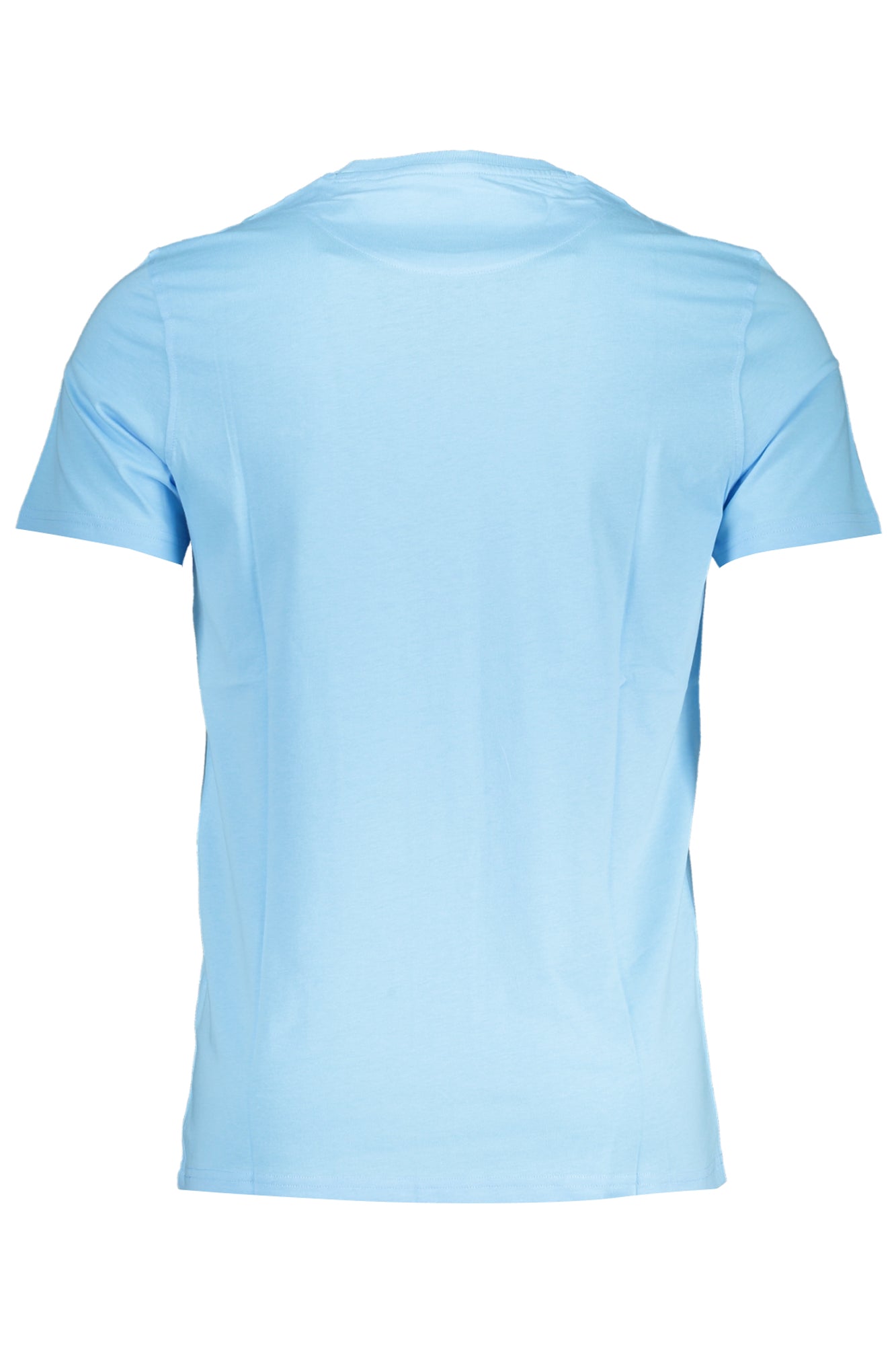 HARMONT & BLAINE T-SHIRT MANICHE CORTE UOMO AZZURRO-1