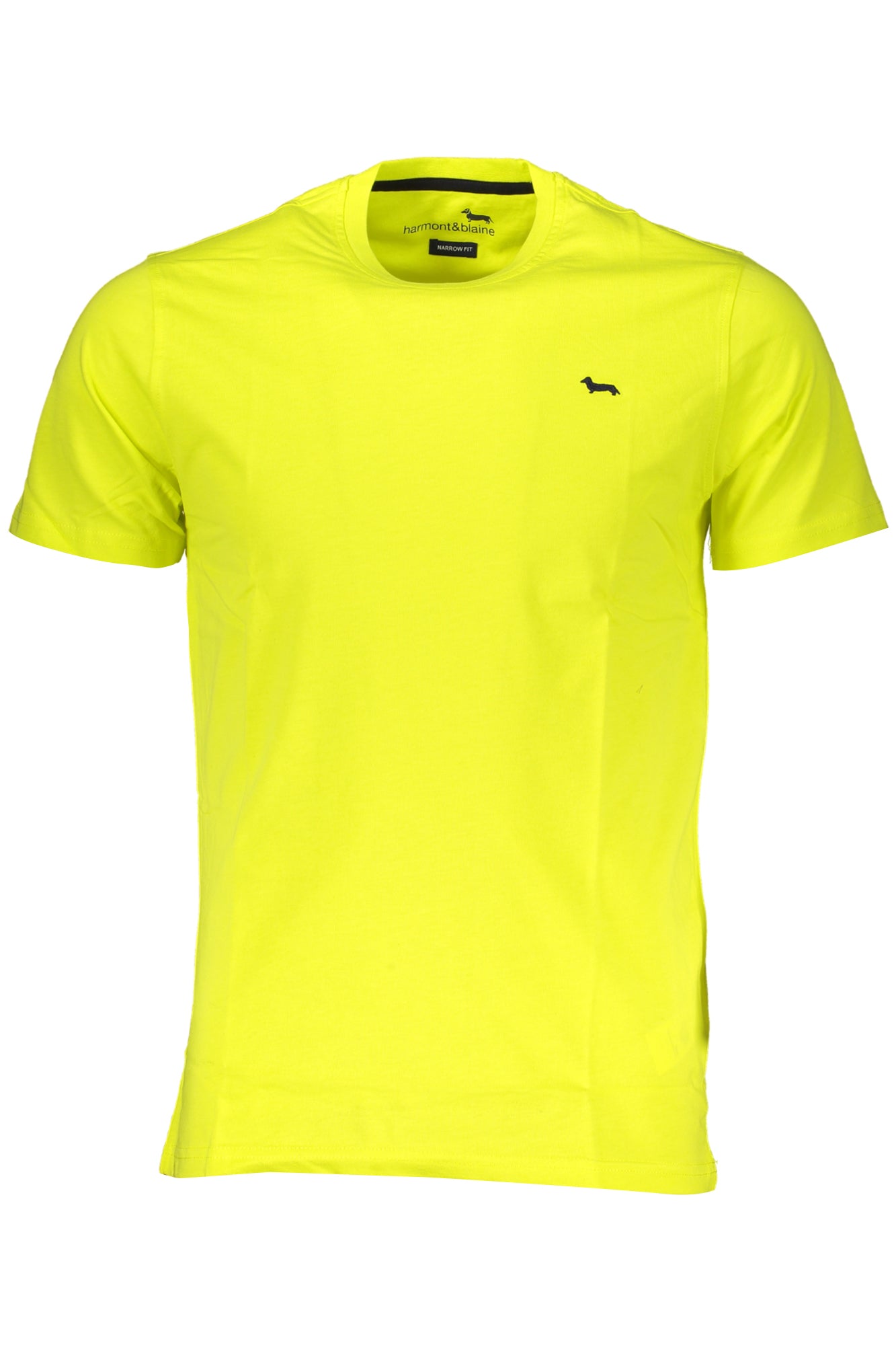 HARMONT & BLAINE T-SHIRT MANICHE CORTE UOMO GIALLO-0