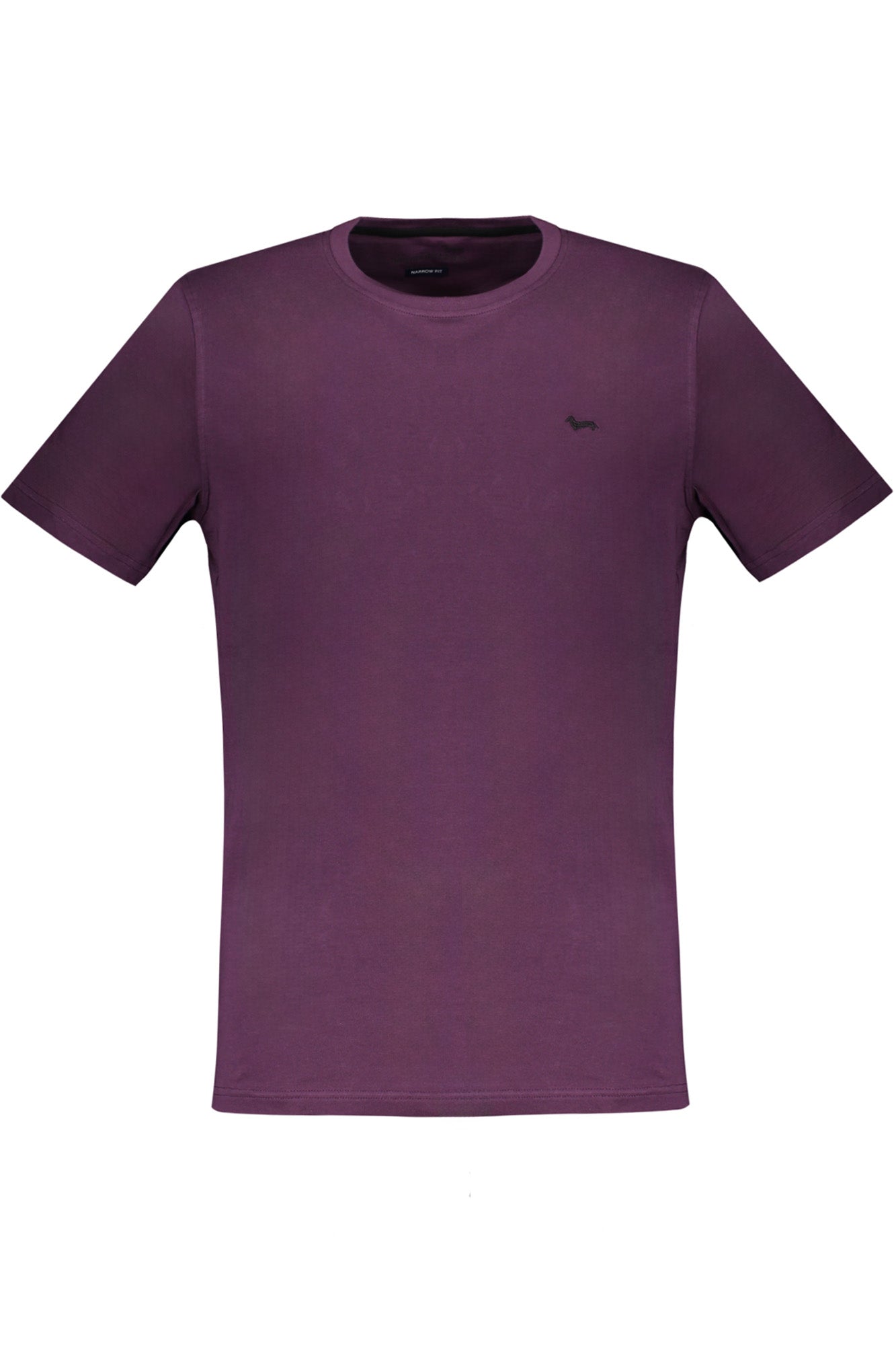 HARMONT & BLAINE T-SHIRT MANICHE CORTE UOMO VIOLA-0