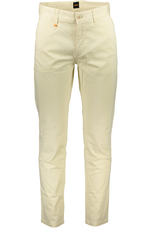 HUGO BOSS PANTALONE UOMO BEIGE-0