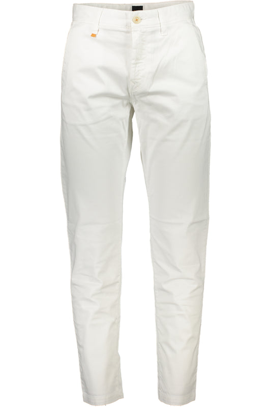 HUGO BOSS PANTALONE UOMO BIANCO-0