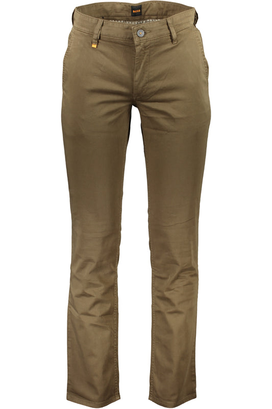 HUGO BOSS PANTALONE UOMO MARRONE-0