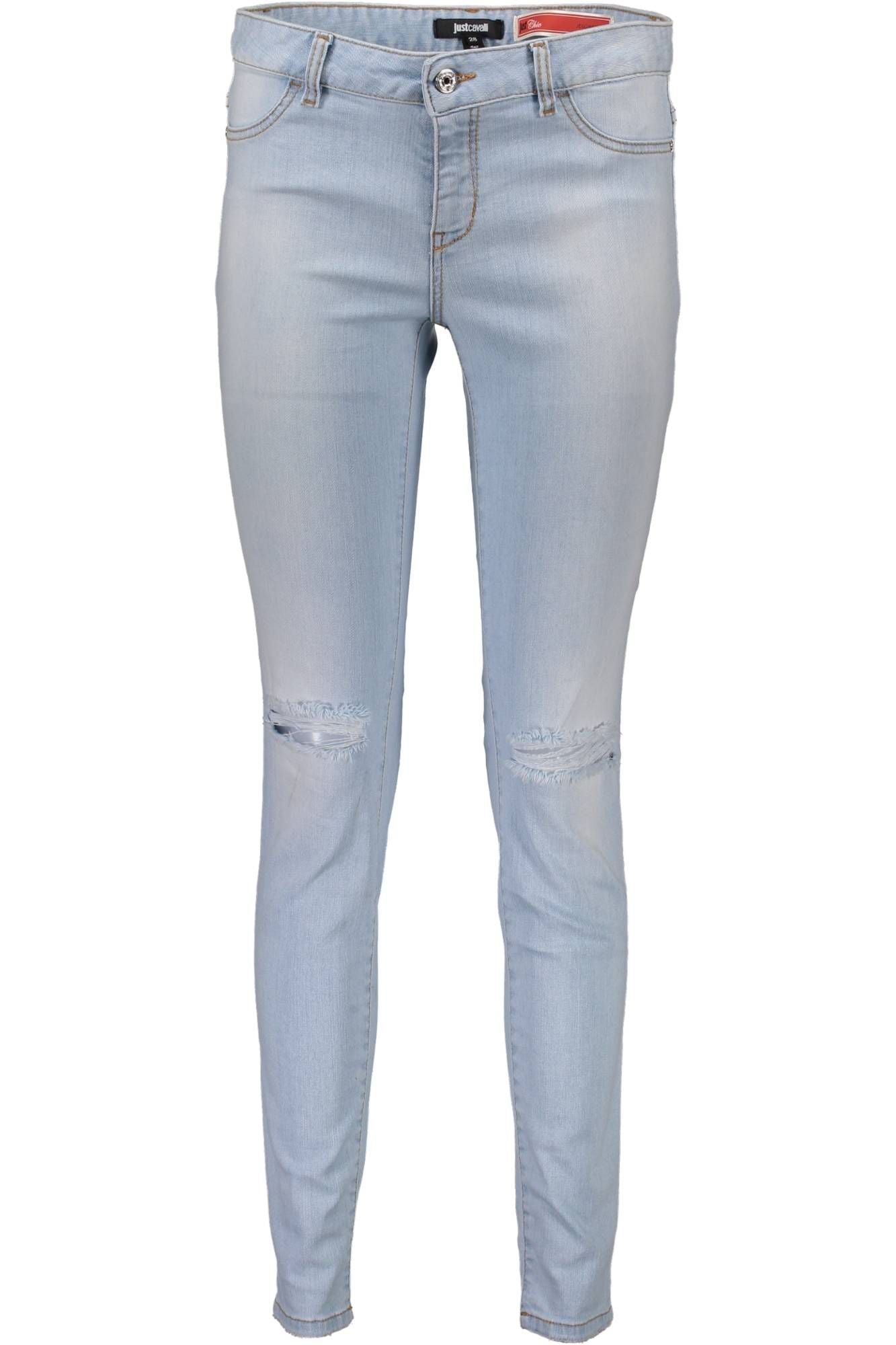 JUST CAVALLI JEANS DENIM DONNA AZZURRO-0