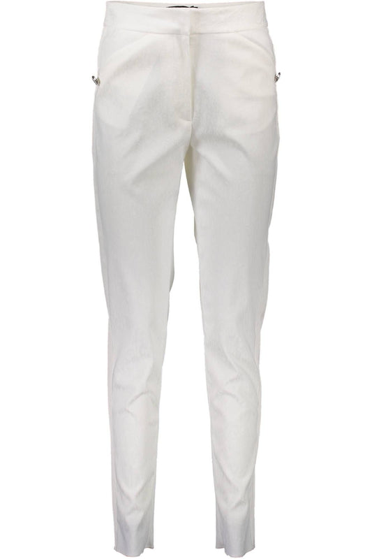 JUST CAVALLI PANTALONE DONNA BIANCO-0