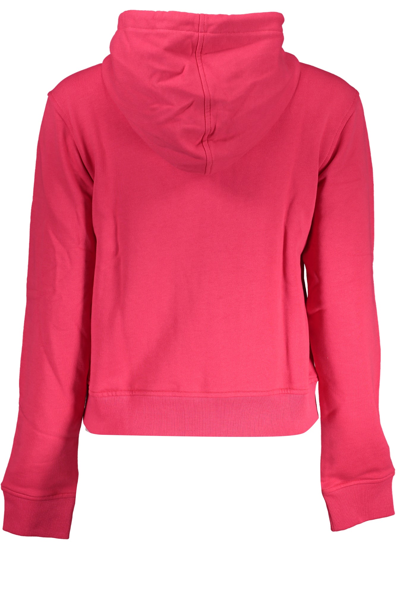 K-WAY FELPA CON ZIP DONNA ROSA-1