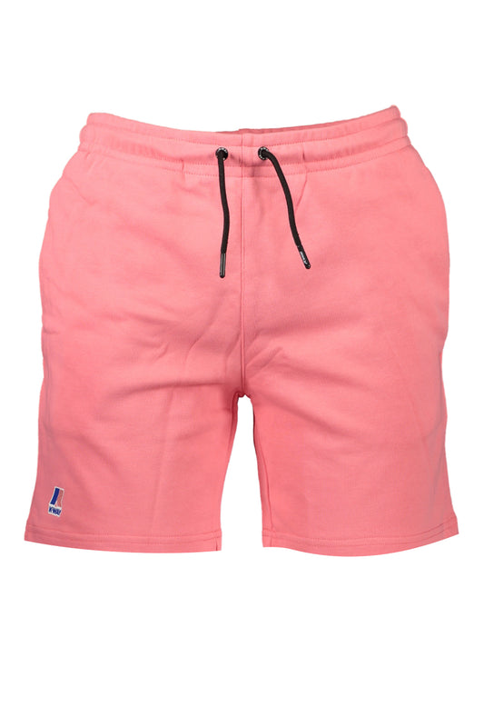 K-WAY PANTALONE SHORT UOMO ROSA-0