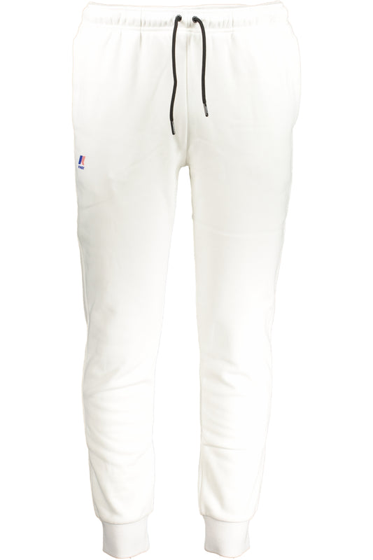 K-WAY PANTALONE UOMO BIANCO-0